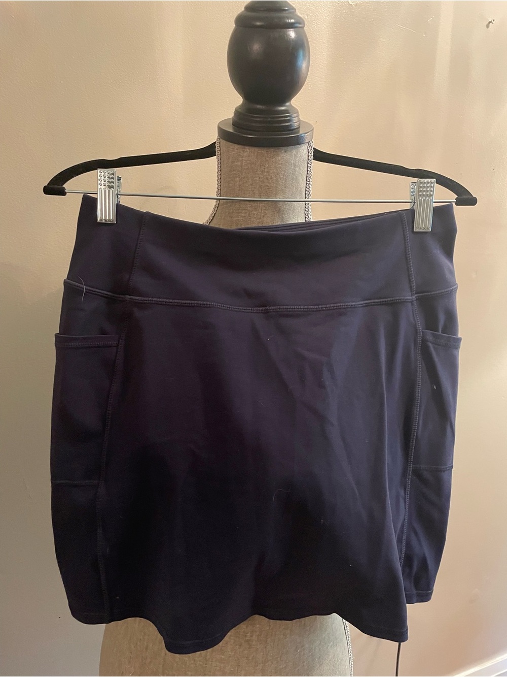 Skechers GoWalk Navy Athletic Skort Women’s Medium Activewear Pockets